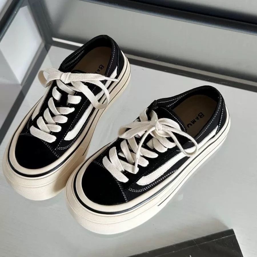 2024 ใหม่ผู้ใหญ่รองเท้าผ้าใบหญ - Vans Shoes Old Skool บทวิจารณ์และราคา