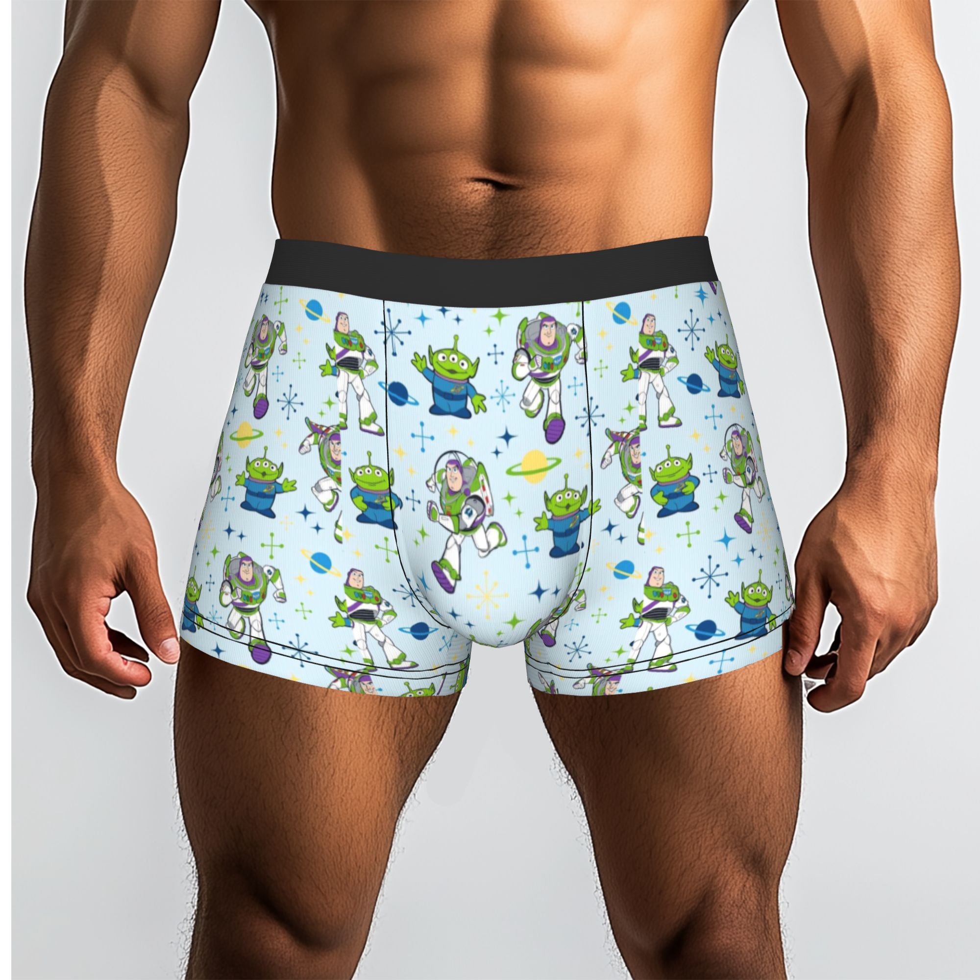 กางเกงในบ็อกเซอร์ชายลายการ์ตูน - Boxer Shorts Modal บทวิจารณ์และราคา