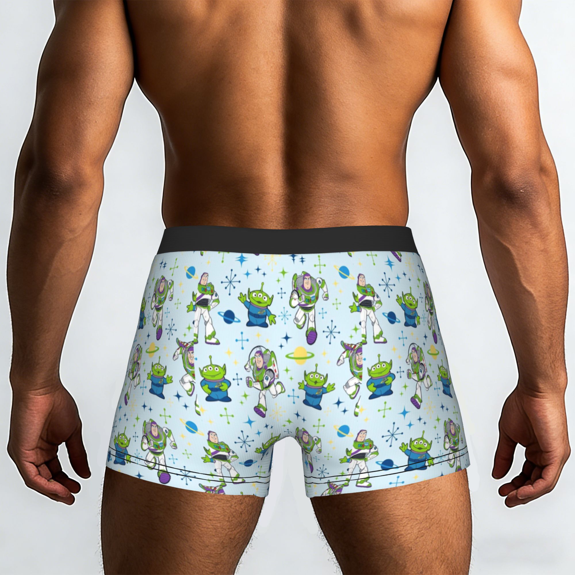 กางเกงในบ็อกเซอร์ชายลายการ์ตูน - Boxer Shorts Modal บทวิจารณ์และราคา