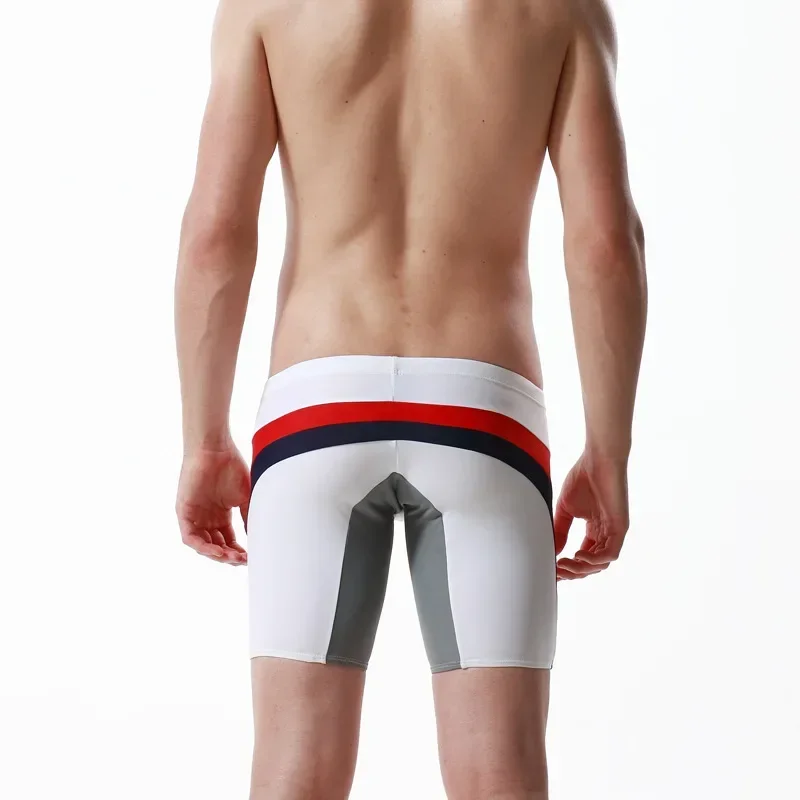 กางเกงว่ายน้ำสำหรับผู้ชาย วิ่ง - Long Leg Trunk Men บทวิจารณ์และราคา