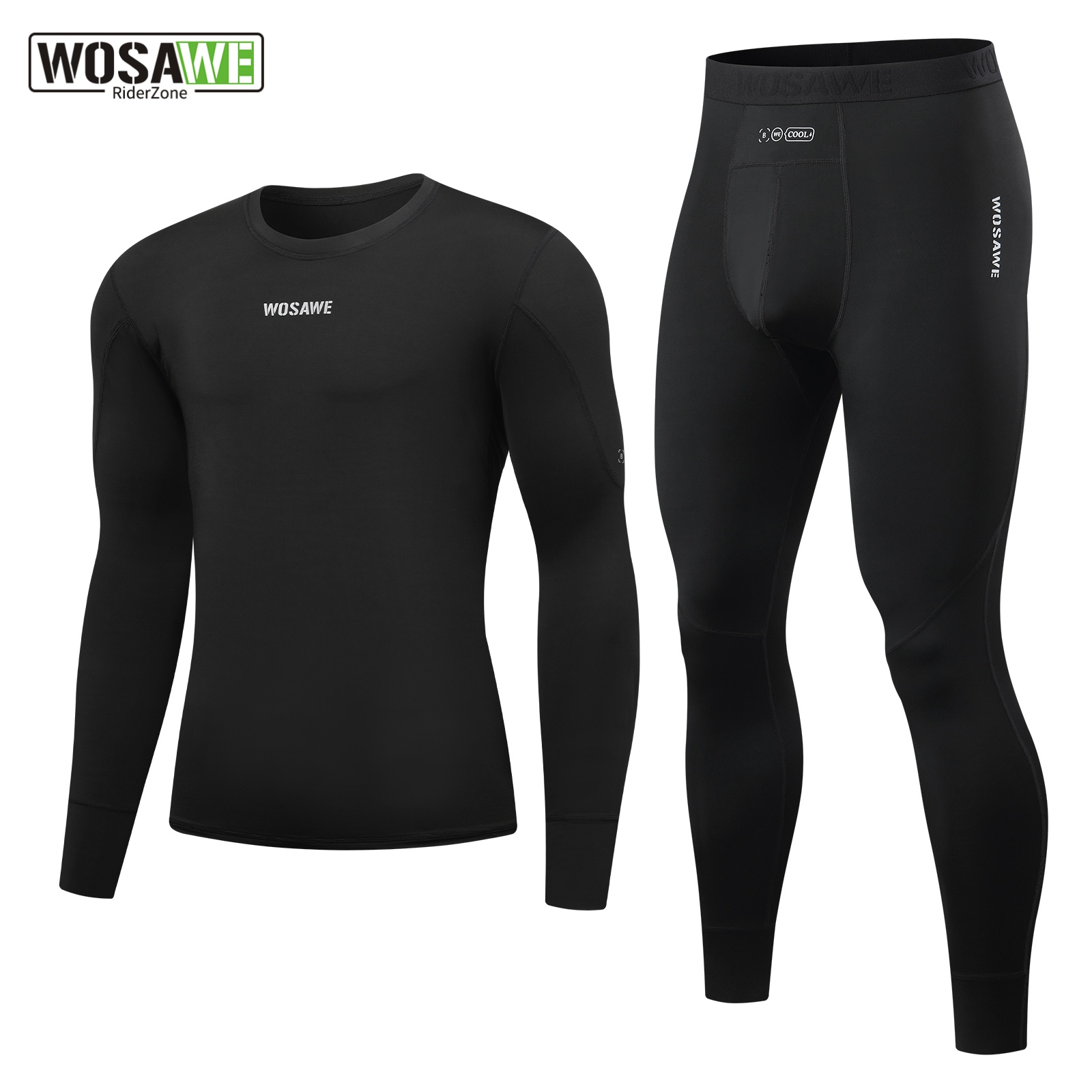 WOSAWE ชุดชั้นในชายแบบแขนยาว เ - Compression Long Pant บทวิจารณ์และราคา