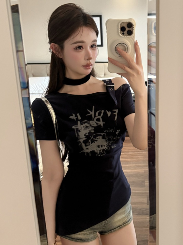 เสื้อยืดแฟชั่นทันสมัย แขนสั้น  - T Shirt Tight Fit บทวิจารณ์และราคา
